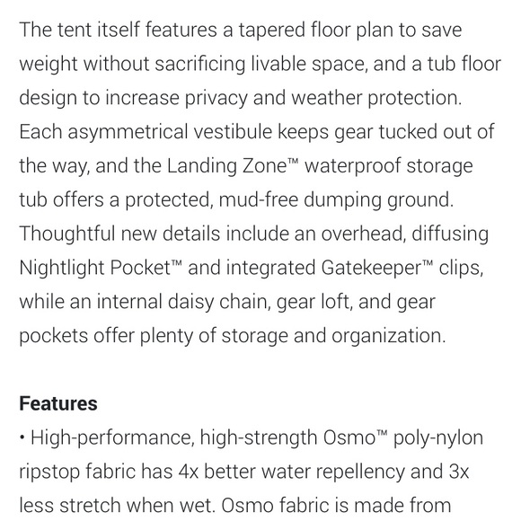 Nemo Dragonfly OSMO 1p Bikepacking tent - Picture 10 of 16